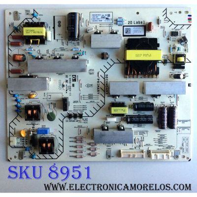 FUENTE DE PODER PARA TV SONY / NUMERO DE PARTE 147456511 / APS-367(CH) / 1-893-060-11 / 1-474-565-11 / APS-367 / MODELOS KDL-60W840B / KDL-60W850B / KDL-70W830B / KDL-70W840B / KDL-70W850B
